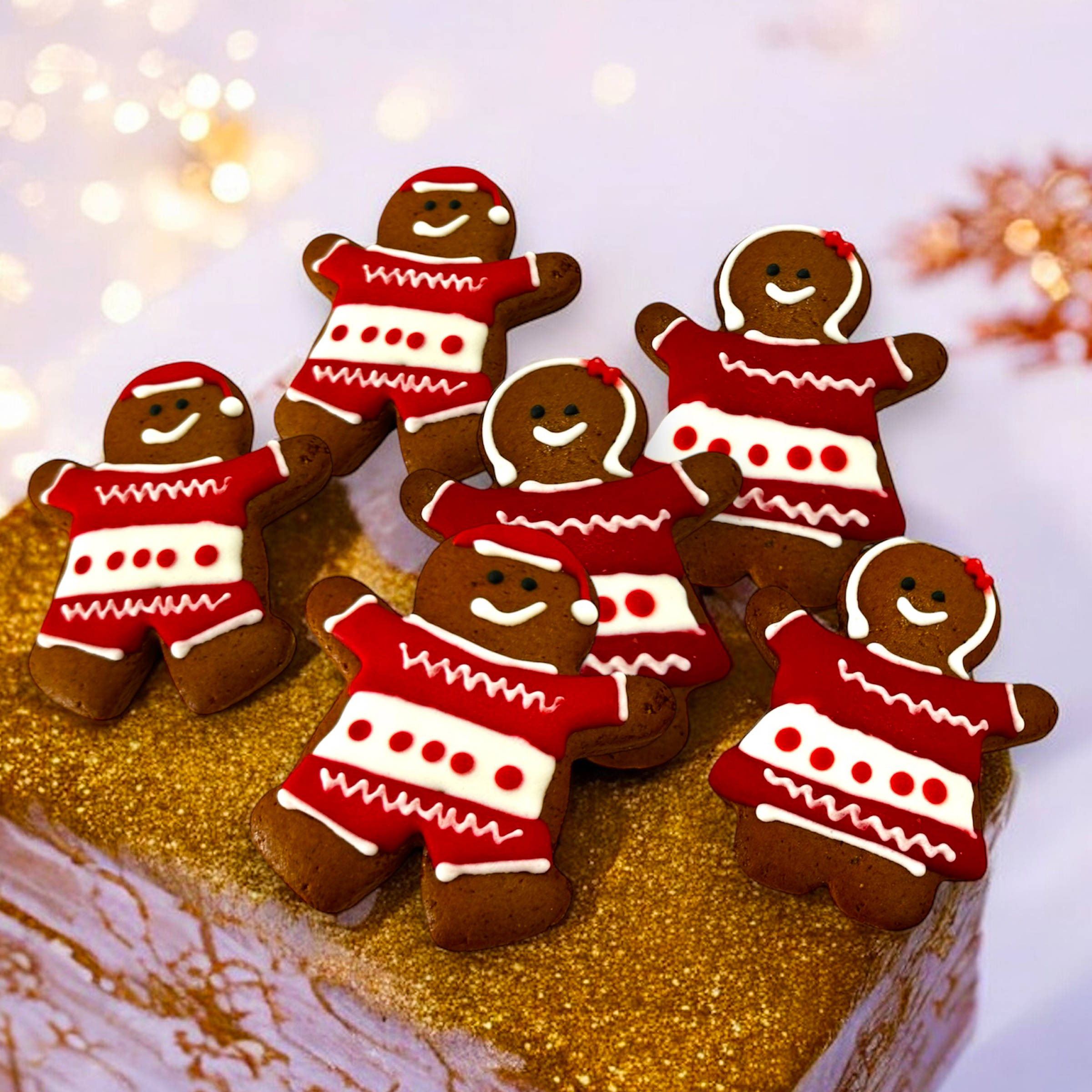 C07 Gingerbread Man 6pcs